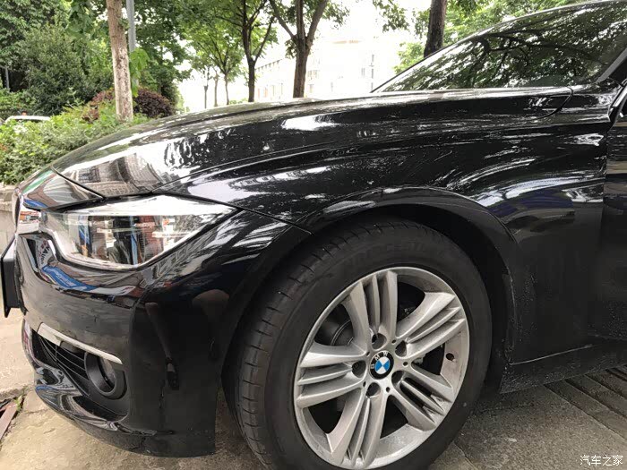 提车宝石青黑色320li,不要烂大街颜色.陆续更新补图中.