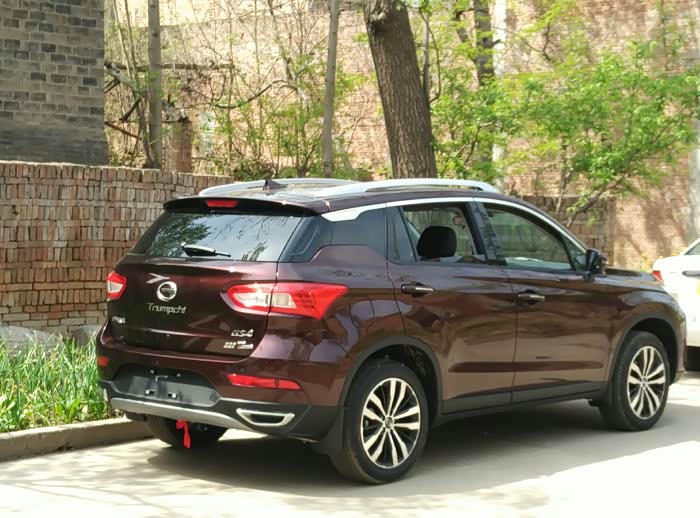 【图】勃艮第红自豪版提车作业 加精啊 …_传祺gs4论坛_汽车之家论坛