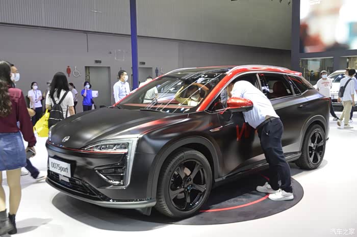 【打卡广州车展】广汽蔚来007 sport内饰空间