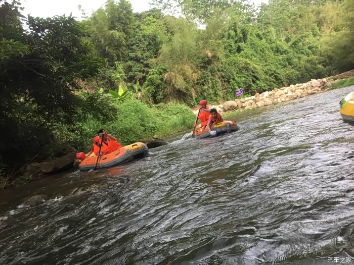 活动报导不能停下来的周末恵州雷公峡漂流