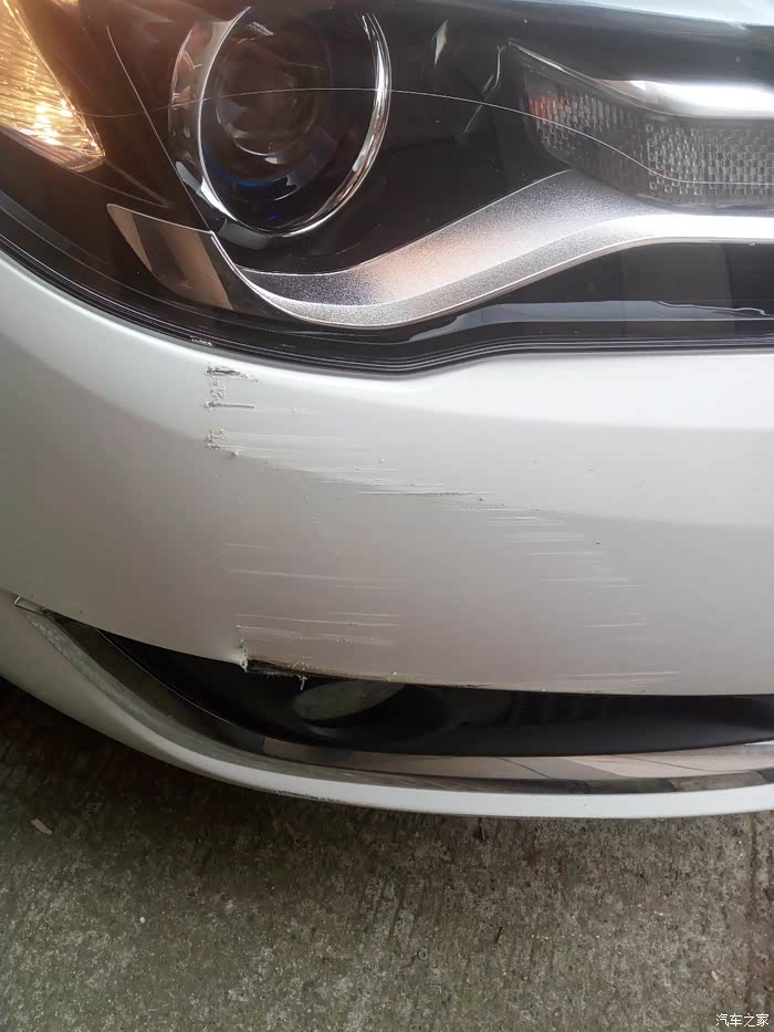 【图】请问各位车友,车子擦伤走保险合算吗?_君威论坛_汽车之家论坛