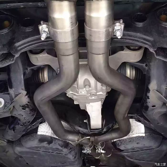 好东西就要跟大家一起分享:途锐改装中尾段排气