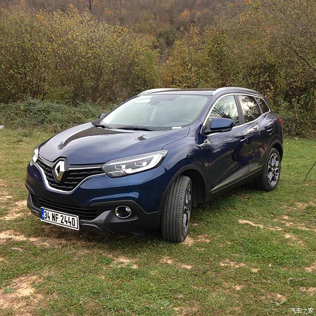 放毒海外雷诺kadjar科雷嘉蓝色实车第三弹