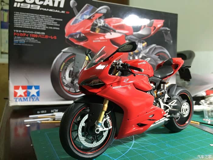 一生的挚爱我的杜卡迪1199模型