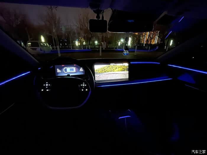 【图】鹏友免费薅羊毛充电教程 p7夜间氛围灯效果展示_小鹏p7论坛