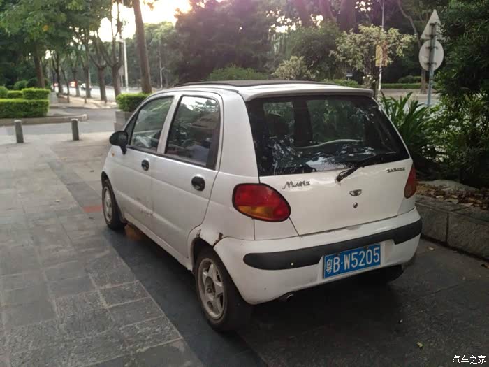 乐驰前身大宇matiz08l15年车龄图