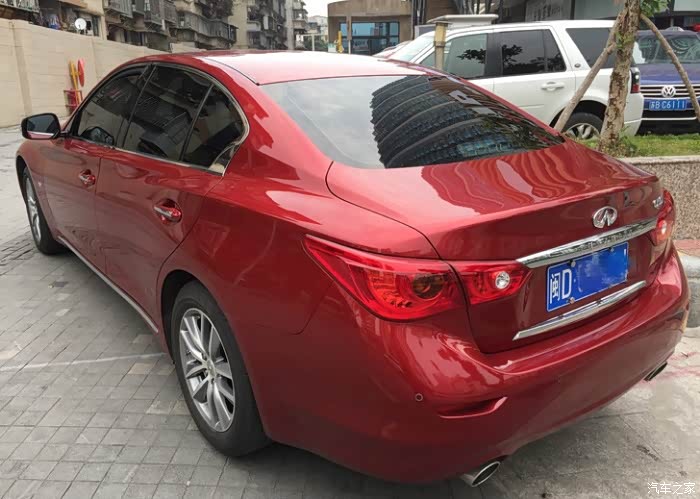 【图】红色的你,深深地爱着你!_英菲尼迪q50/q50l论坛_汽车之家论坛