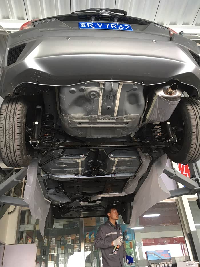 星空银858飞度gk5提车求认证自己动手初步小改