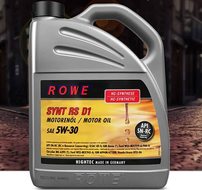 哪位大侠用过rowe这款机油,给点使用心得