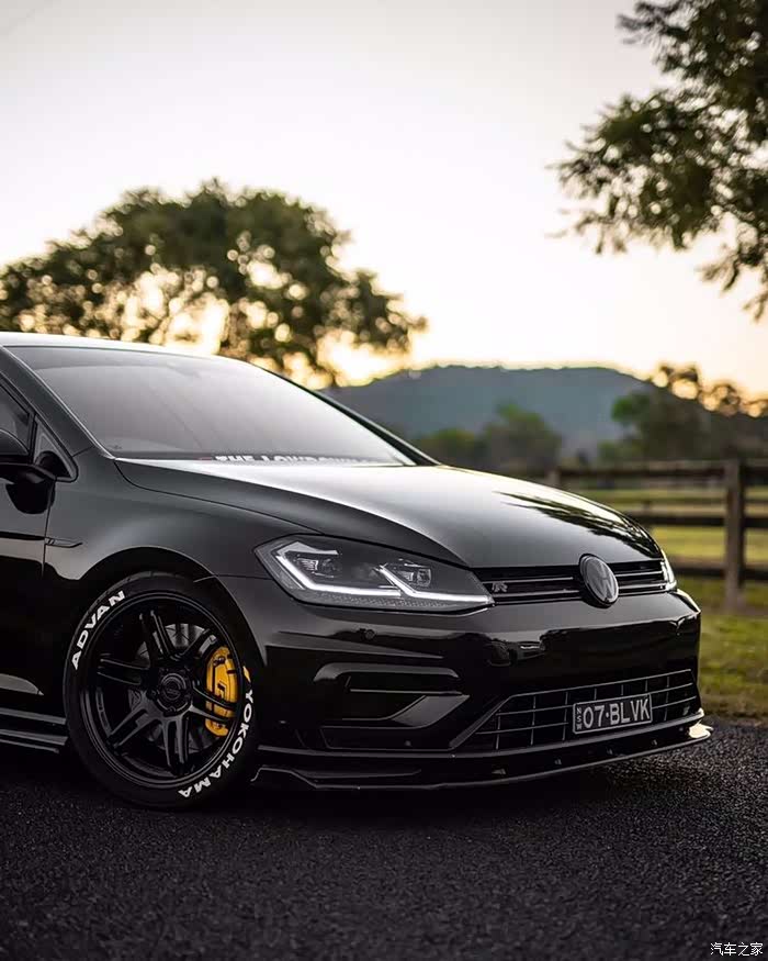 【图】大众golf mk7 r轻改,蓝针大众当然要帅气_高尔夫论坛_汽车之家