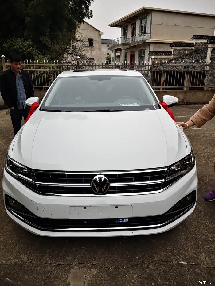 宝来2021款自动精英提车记