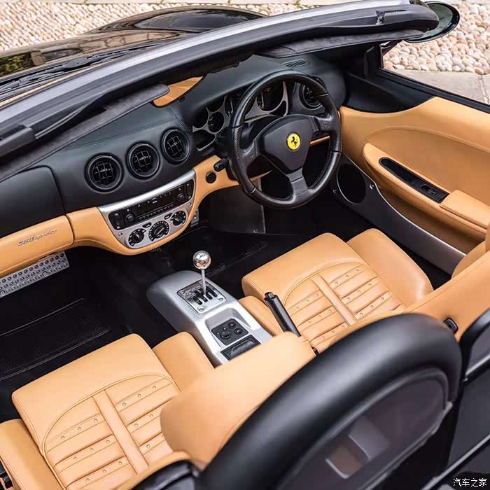 法拉利ferrari 360 spider这内饰极赞