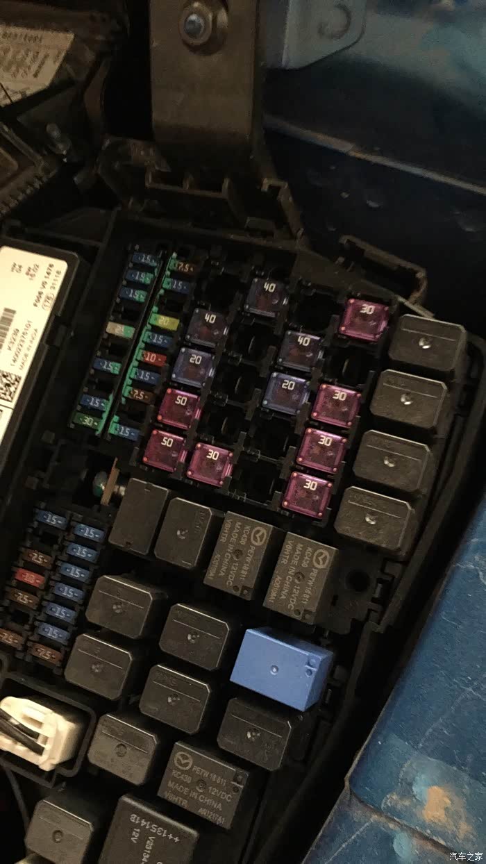 【图】求助,关于电瓶,保险丝_马自达cx-5论坛_汽车之家论坛