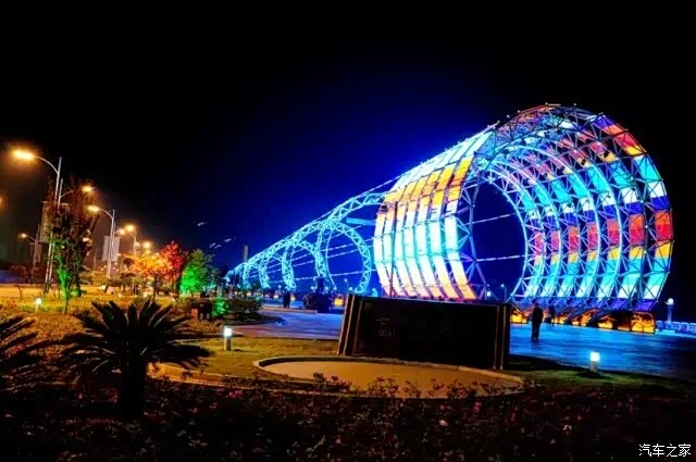 【图】汽车城——十堰夜色_雪铁龙c5论坛_汽车之家论坛