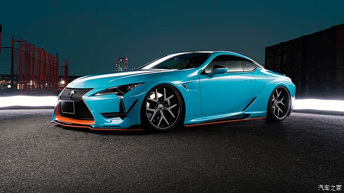 雷克萨斯lc500500h改装wald宽体小包围