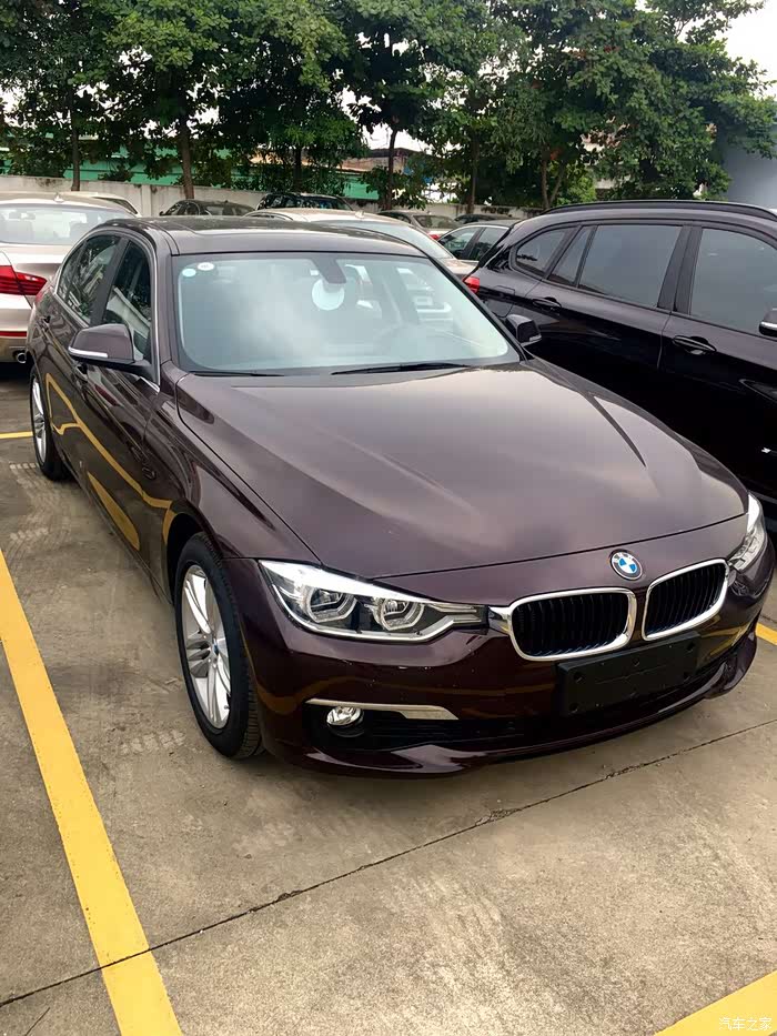 【图】2016款320li时尚勃艮第红提车作业(图片较多)_宝马3系论坛_汽车