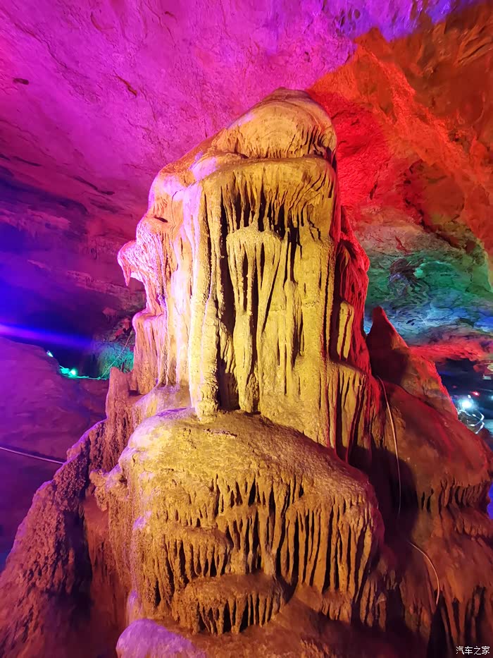 清明节小长假第二天带家人沂源鲁山溶洞群自驾游