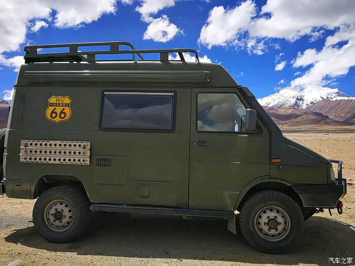 开着依维柯2045改装房车去拉萨就是任性设备齐全