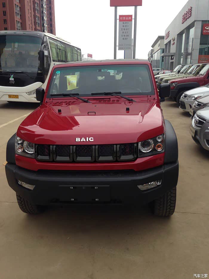 【图】bj40l 前脸中网改装效果对比~_北京bj40论坛_汽车之家论坛