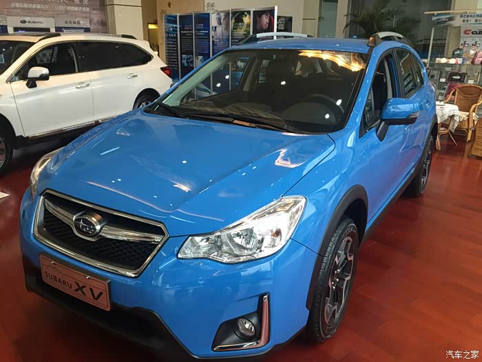 【图】今天订了16款舒适导航版,蓝色_斯巴鲁xv论坛_汽车之家论坛