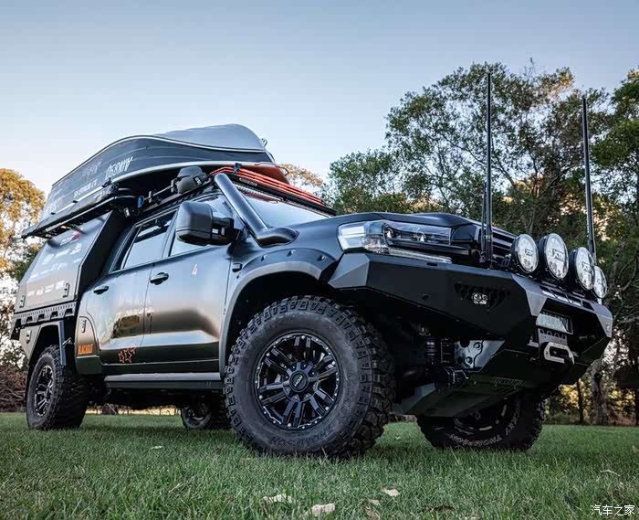 丰田lc200改装的皮卡真是壕无人性