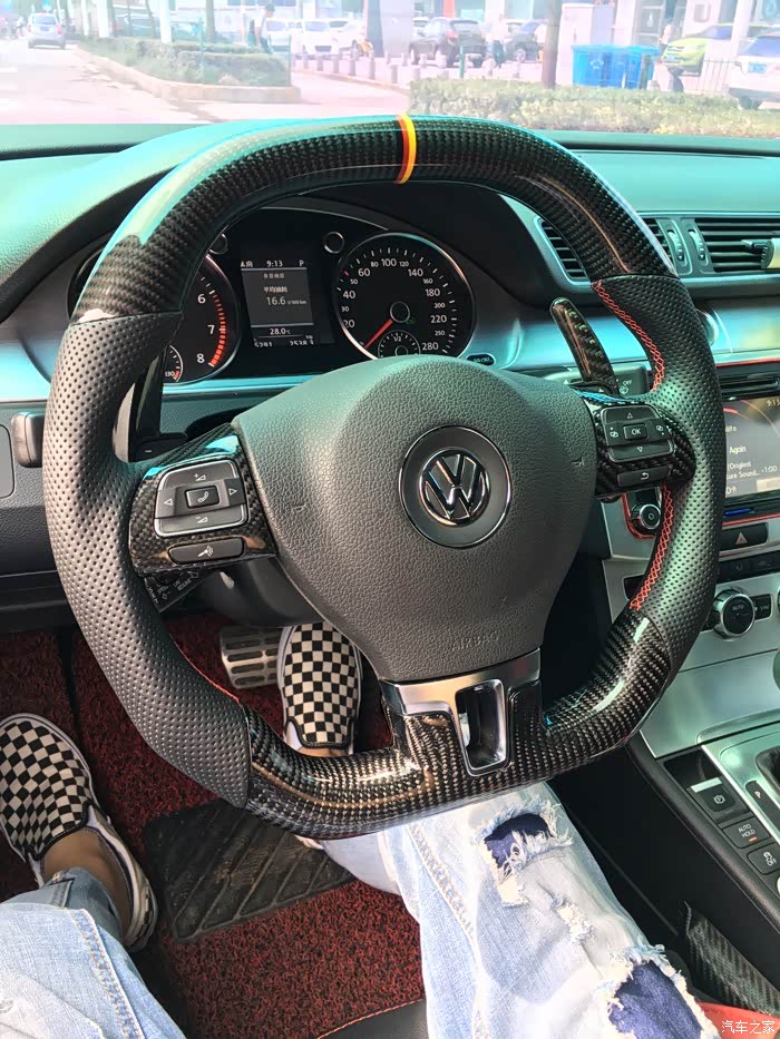 大众cc改装方向盘