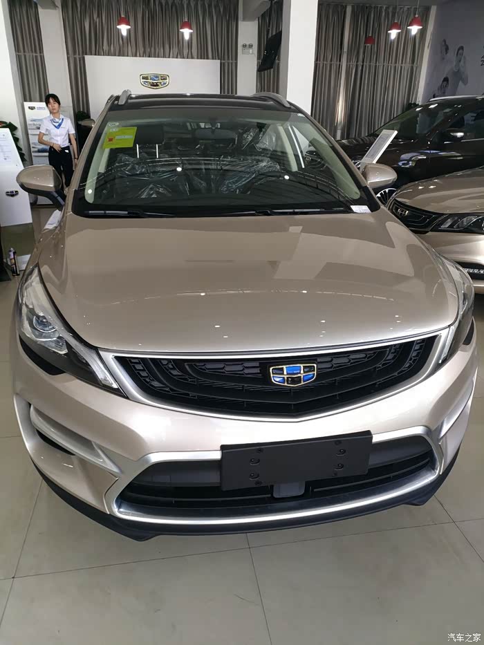 一见钟情琥珀金帝豪gs运动臻尚型提车记