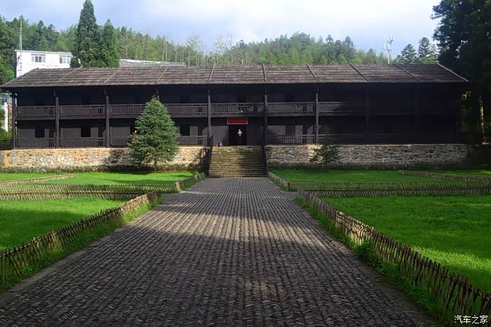 长沙cs75车友会参观井冈山小井村红军医院