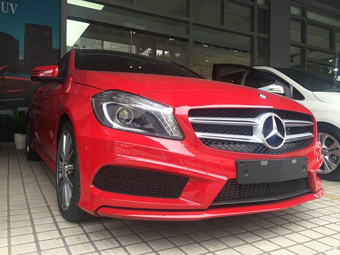 a200运动 骚红色_奔驰a级论坛_汽车之家论坛