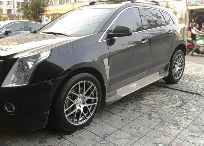 【图】改装的20寸轮毂加胎,_凯迪拉克srx论坛_汽车之家论坛