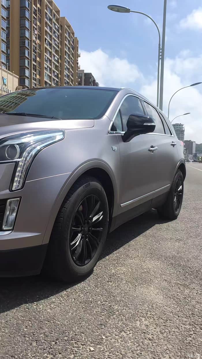 换个颜色换个心情xt5提车一年后车身改色贴膜认证