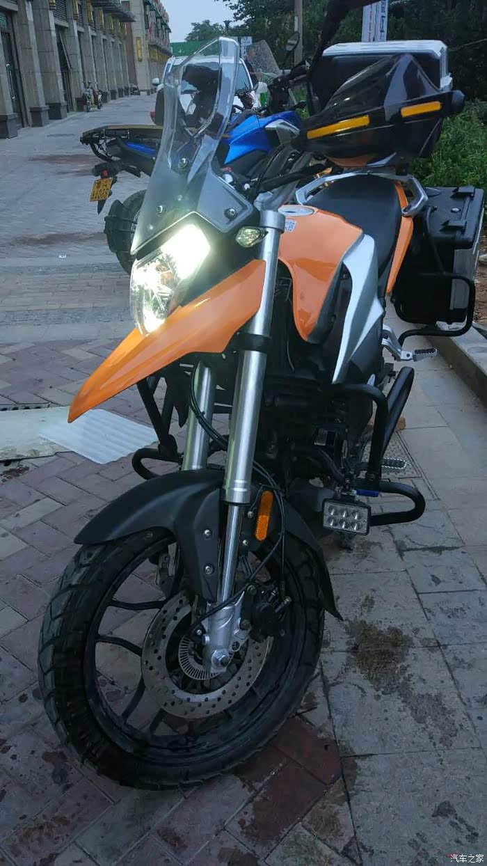 【图】宗申rx1赛科龙200加装abs防抱死 油冷 金链小齿改装_摩托车论坛