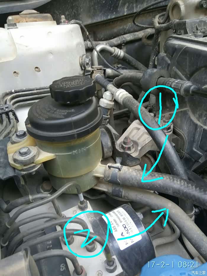 怎样分图图助力油壶进出油管