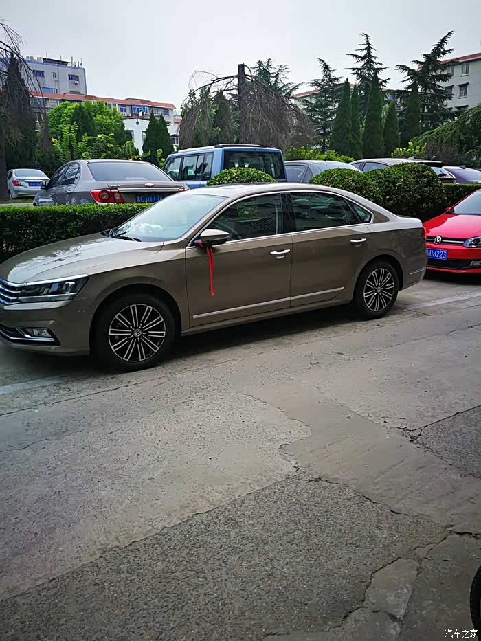 釉金新帕萨特330御尊,提车历程!