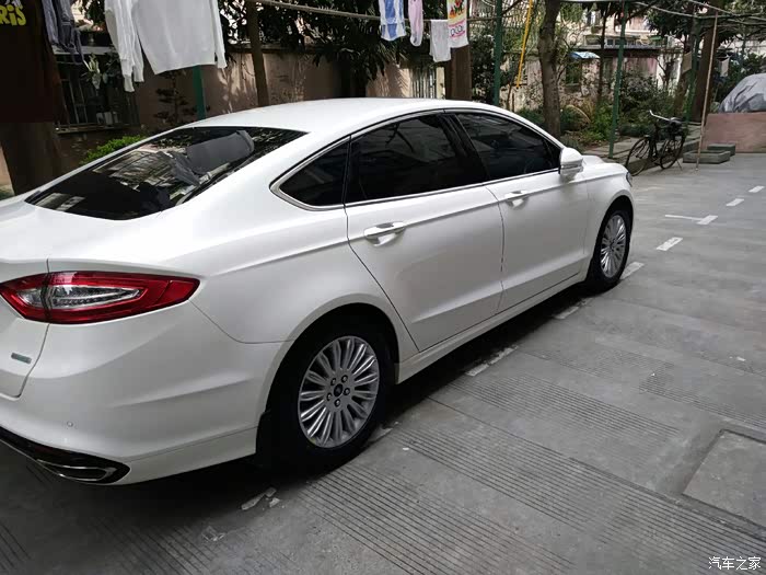 【图】珍珠白补漆归来,无色差了吧!_蒙迪欧论坛_汽车之家论坛