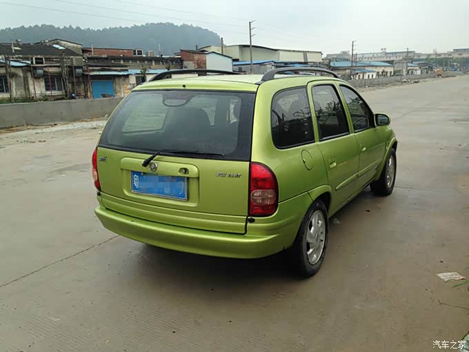 迟来的爱,别克赛欧旅行版,苹果绿