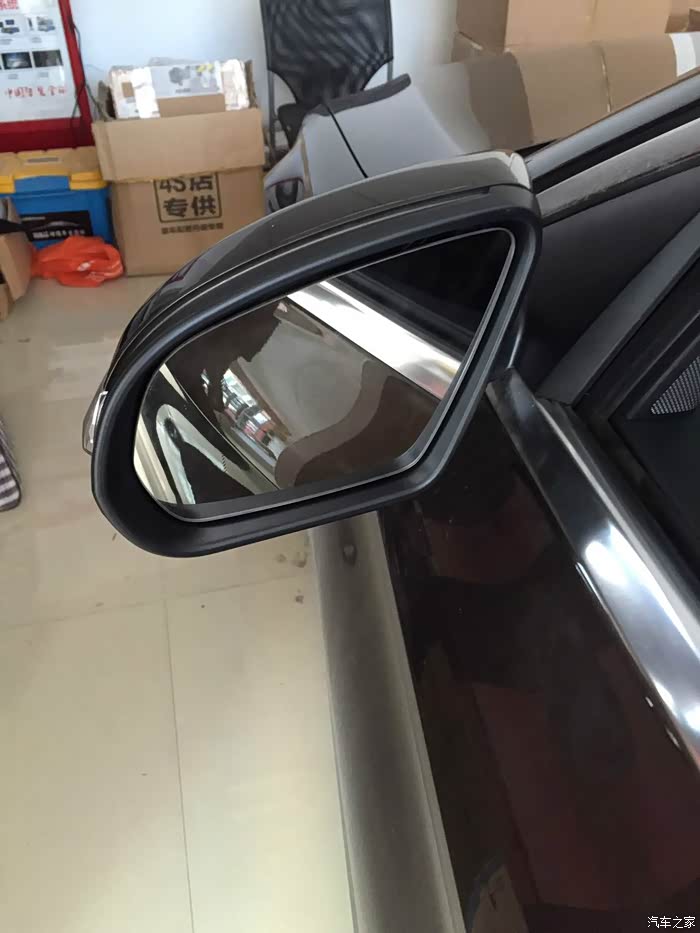 奔驰新c电动折叠后视镜撸一发
