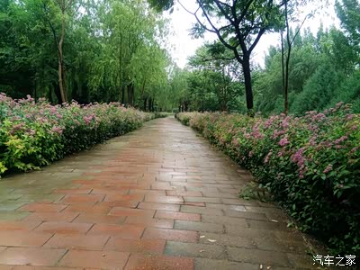 gl和我雨中漫步祖冲之的故乡-保定涞水滨河公园.有偶遇哦