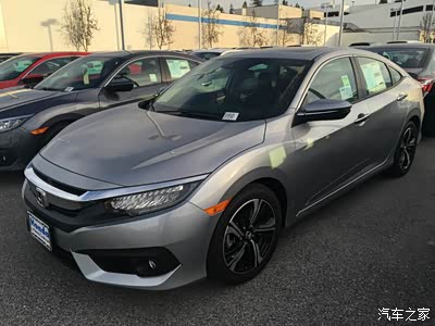 美试驾10代思域骚蓝顶配试驾报告