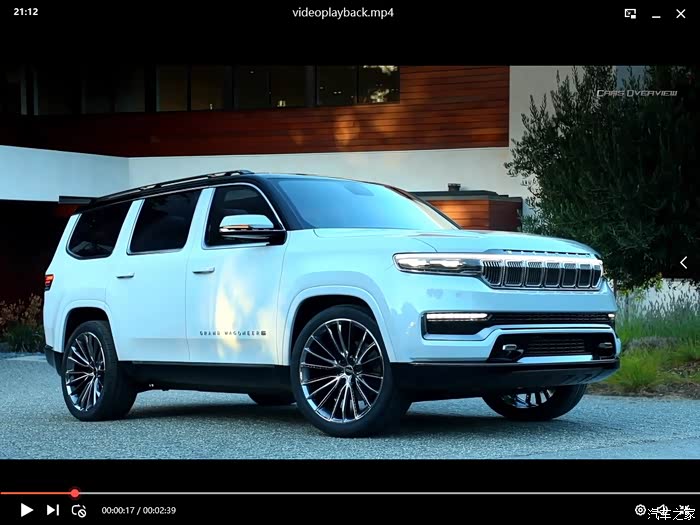 2021款jeep大瓦格尼