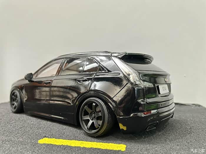 cadillac凯迪拉克xt4ct6绞牙黑武士改装