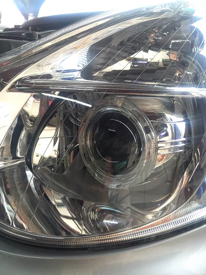 轩逸经典改装透镜