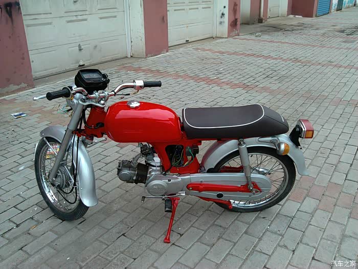 我的两轮复古路的开篇记经典嘉陵jh70翻新改装过程