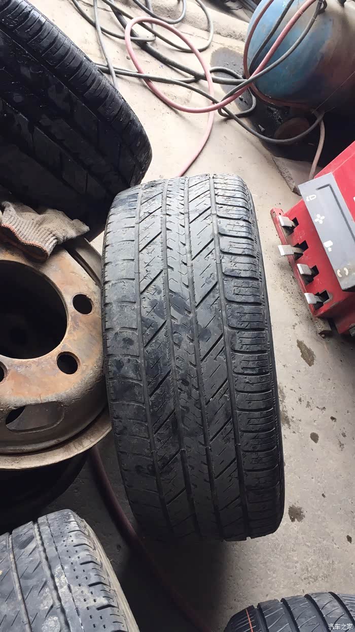 【图】翼虎换米其林轮胎