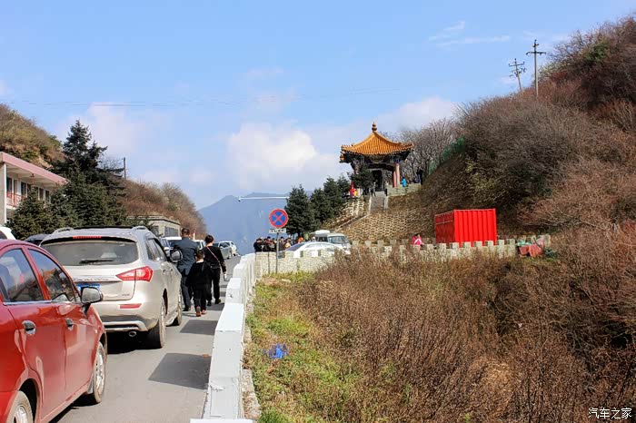 【图】210国道秦岭北坡景象(2017年11月5日)_陕西论坛_汽车之家论坛