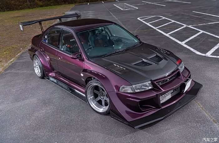 凶狠的宽体evo6谁敢惹