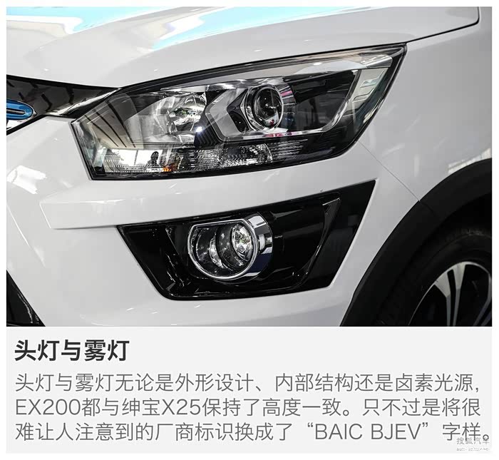 首批问世纯电suv北汽新能源ex200解析