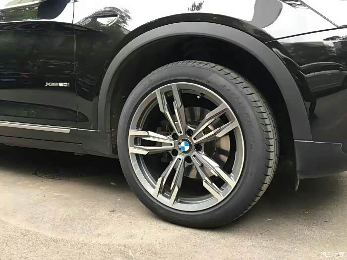 大饱眼福,x3改这样的轮毂漂亮