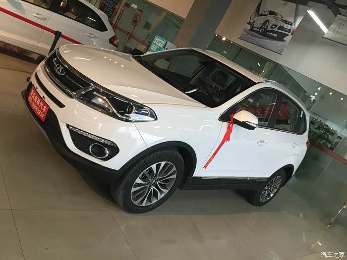 陪朋友定车新瑞虎5自动家悦