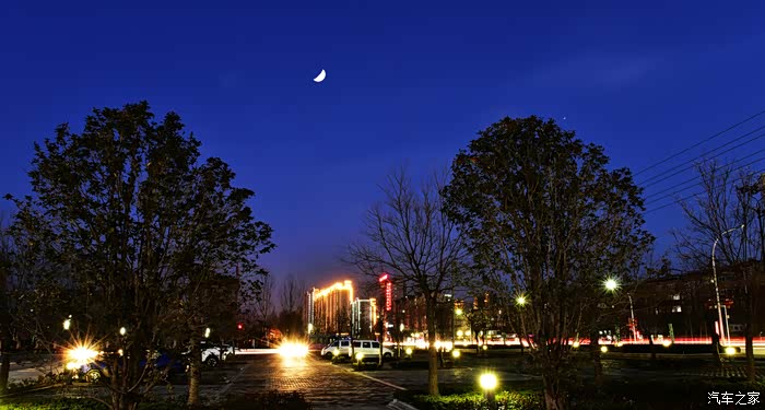 行摄日记长垣小城夜景